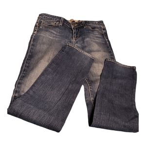 Paige SKyline Drive straight leg jeans dark wash size 27